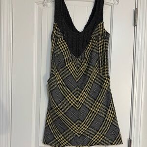 Free People Charcoal Cable Knit Sweater